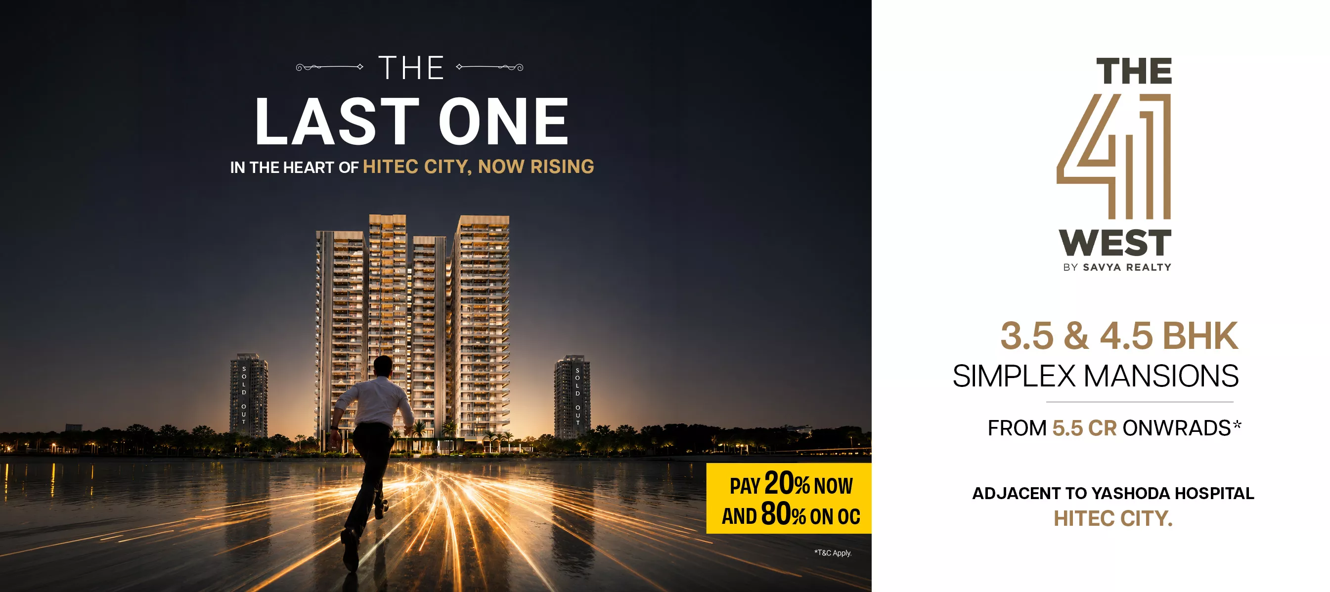 The 41 West – HITEC City luxury address